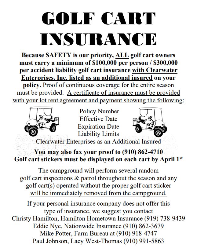 Golf Cart Insurance Rules thumbnail